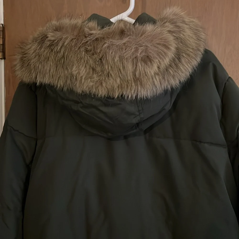 Old Navy Army Green Parka - Picture 7 of 16